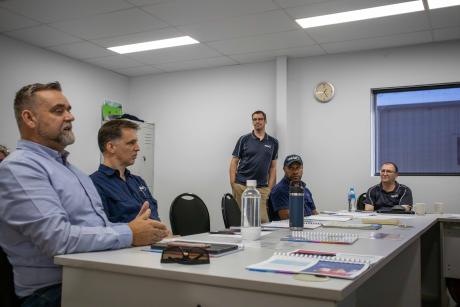 Learners in a classroom